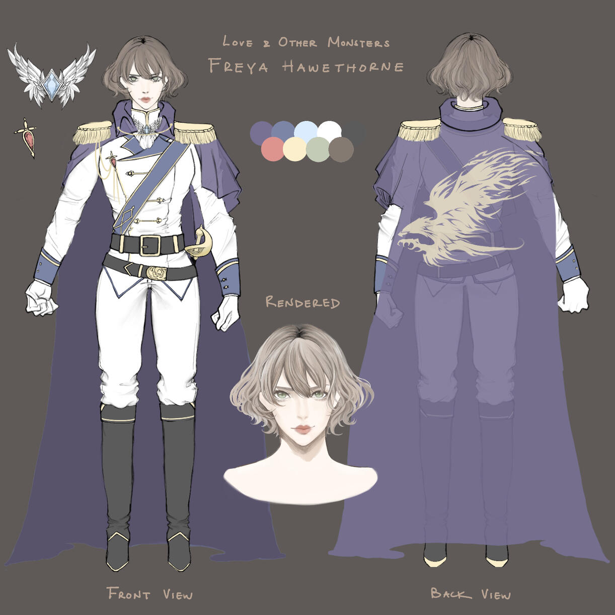 Character Design: Freya Character Design: Freya