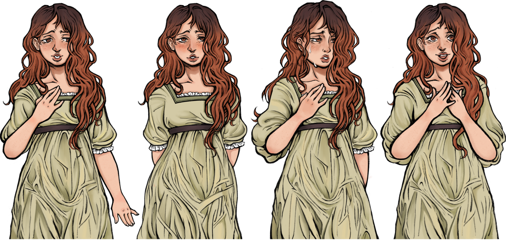 dolores, character expressions