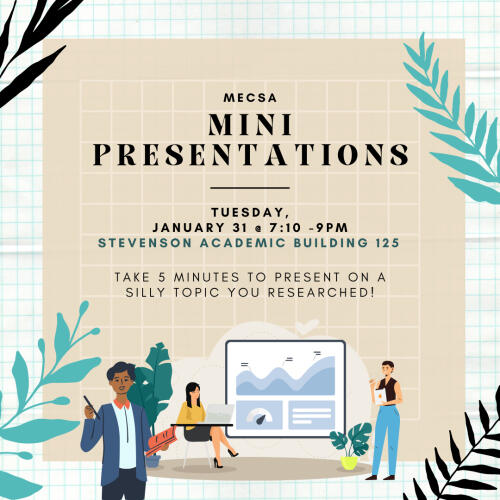 MECSA Mini Presentations MECSA Mini Presentations